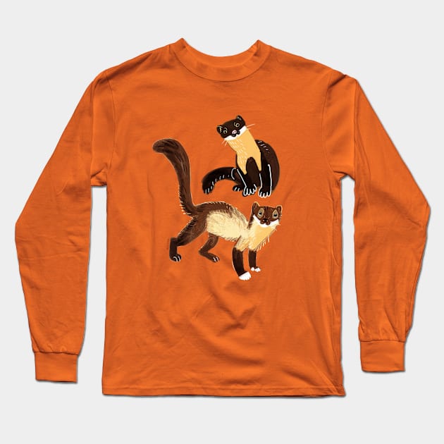 Yellow Martens Long Sleeve T-Shirt by belettelepink